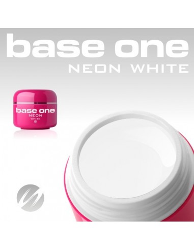 GEL UV DE CÔR NEON WHITE GEL UV CORES NEON