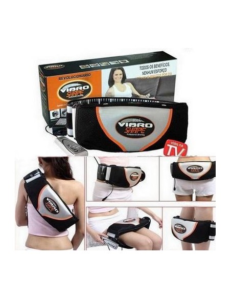 VIBROSHAPE CINTO DE MASSAGEM OSCILATÓRIA COM CA APARELHOS DE MASSAGEM