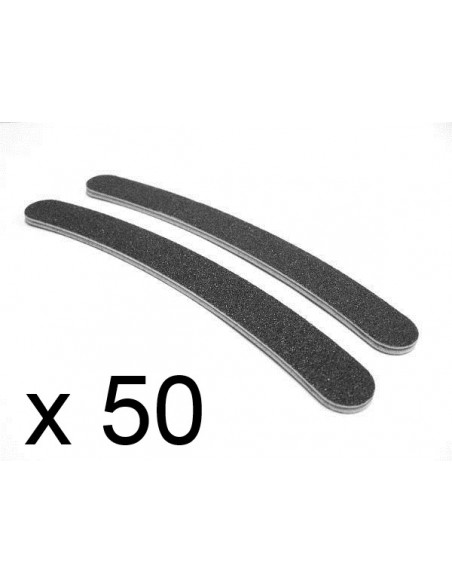 50 X LIMAS PRETAS CURVAS 100/180 LIMAS E BUFFERS