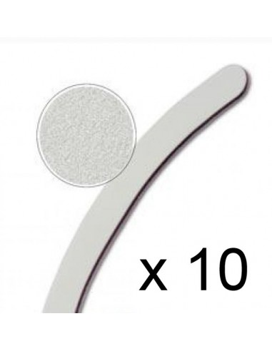 10 X LIMAS BRANCAS CURVAS 100/180 LIMAS E BUFFERS