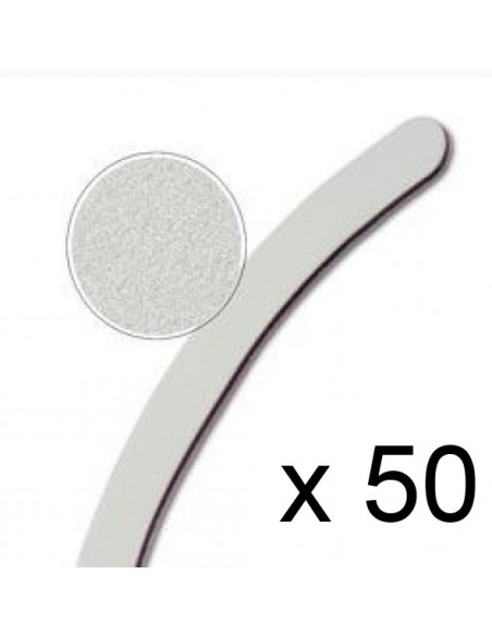 50 X LIMAS BRANCAS CURVAS 100/180 LIMAS E BUFFERS