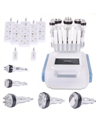 CAVITAÇÃO UNOISETION 6 EM 1 - RF SMART 3D -LIPO LASER MAQUINAS DE CAVITAÇÃO