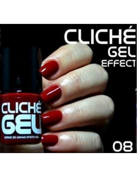 VERNIZ EFEITO GEL 11ML CÔR 8 VERNIZ EFEITO GEL