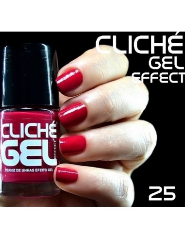 VERNIZ EFEITO GEL 11ML CÔR 25 VERNIZ EFEITO GEL