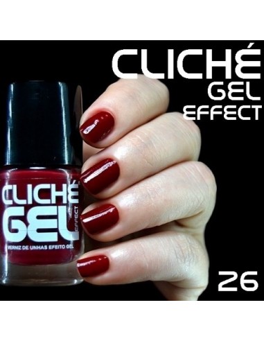 VERNIZ EFEITO GEL 11ML CÔR 26 VERNIZ EFEITO GEL