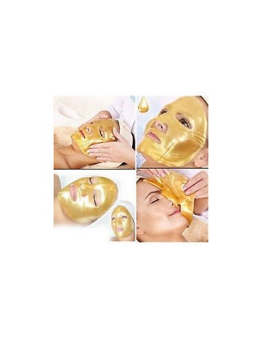 4 X MASCARA FACIAL COLAGENO E OURO 24KTS CREMES DE ROSTO