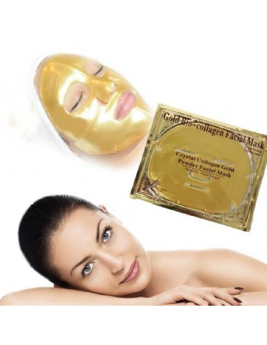 4 X MASCARA FACIAL COLAGENO E OURO 24KTS CREMES DE ROSTO