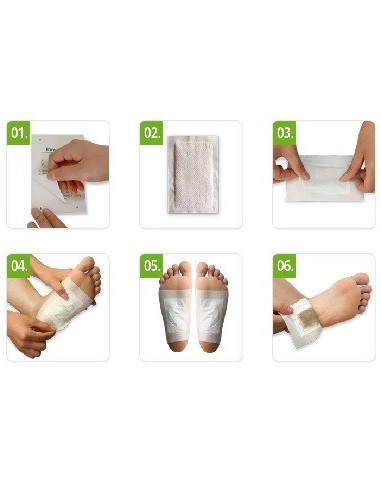 ADESIVOS DETOX FOOT PATCHS APARELHOS HIDRO DETOX