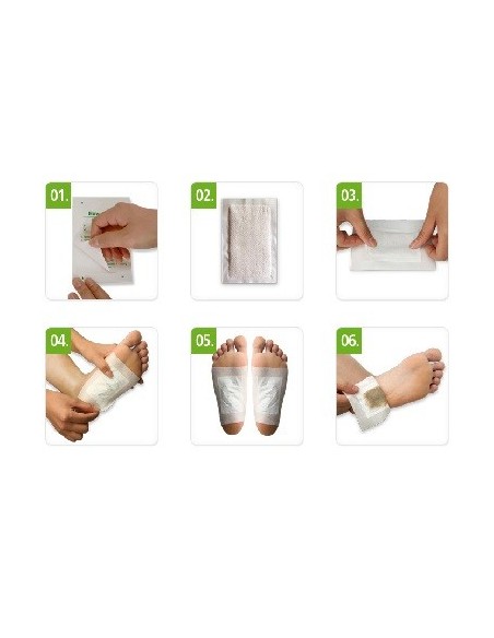 ADESIVOS DETOX FOOT PATCHS APARELHOS HIDRO DETOX