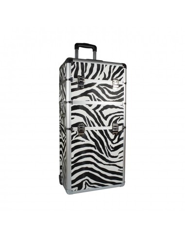TROLLEY MAQUIAGEM 3 EM 1 ZEBRA MALAS E TROLLEYS
