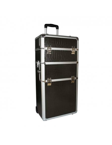 TROLLEY PARA MANICURE E PEDICURE PRETA MALAS E TROLLEYS