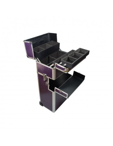 TROLLEY MAQUIAGEM 3 EM 1 LILAS MALAS E TROLLEYS