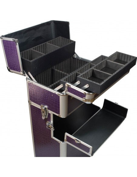 TROLLEY MAQUIAGEM 3 EM 1 LILAS MALAS E TROLLEYS