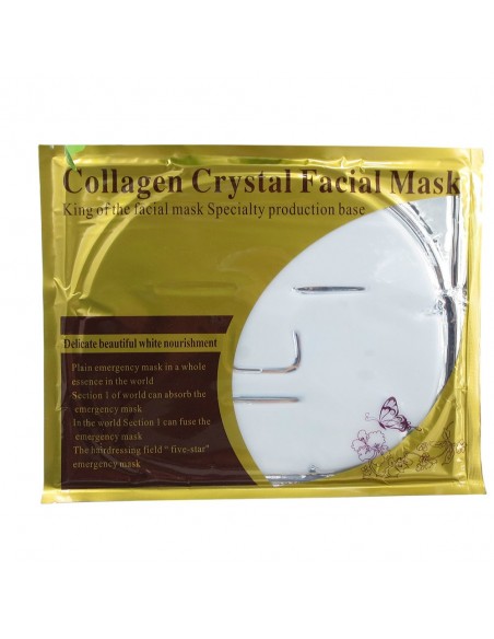4 X MASCARA FACIAL ÁCIDO HIALURÓNICO E COLAGENO CREMES DE ROSTO