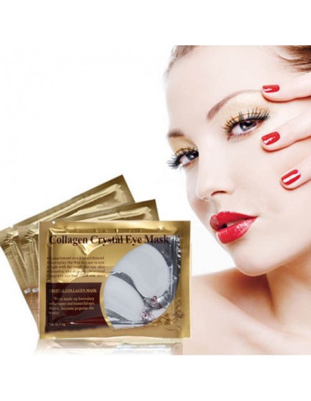 10 X MASCARA ÁCIDO HIALURÓNICO E COLAGENO OLHOS CREMES DE ROSTO