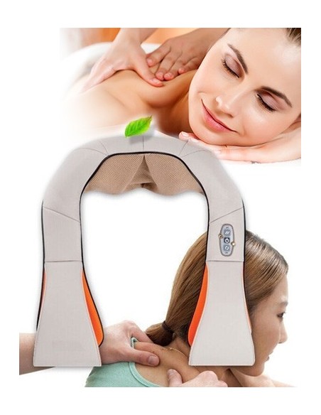 MASSAGEADOR DE PESCOÇO SHIATSU INFRAVERMELHOS APARELHOS DE MASSAGEM