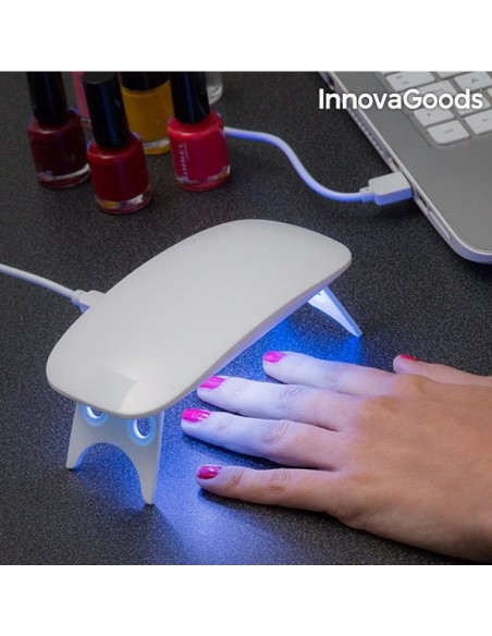 MINI LAMPADA LED UV PARA UNHAS DE GEL FORNOS UV UNHAS