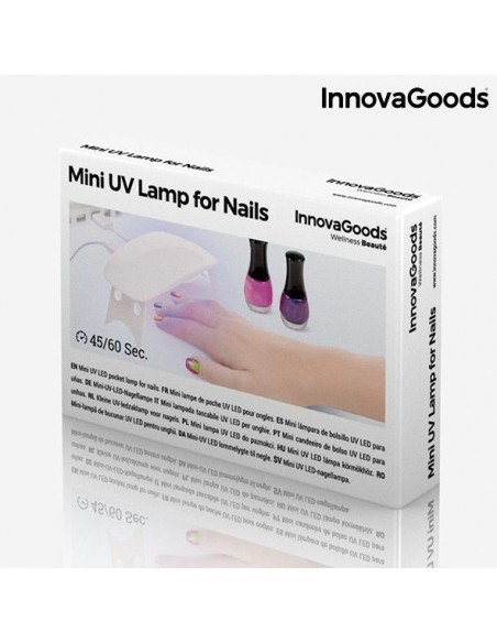 MINI LAMPADA LED UV PARA UNHAS DE GEL FORNOS UV UNHAS