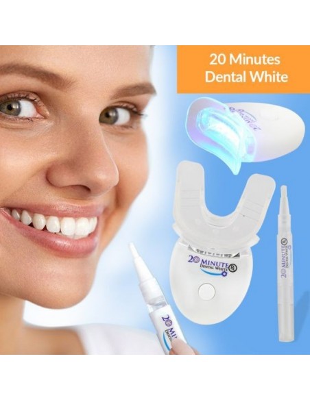 20 MINUTE DENTAL WHITE BRANQUEAMENTO DENTAL TRATAMENTOS DE ROSTO
