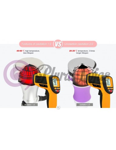 CAVITAÇÃO UNOISETION PORTÁTIL 40K – 2.0A MAQUINAS DE CAVITAÇÃO