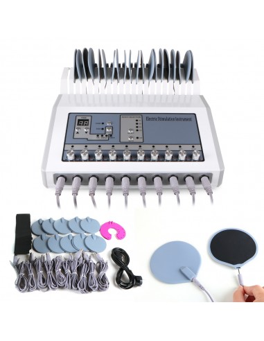 ELETROESTIMULADOR EMS 10 CANAIS ELETROESTIMULADORES