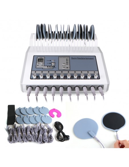 ELETROESTIMULADOR EMS 10 CANAIS ELETROESTIMULADORES