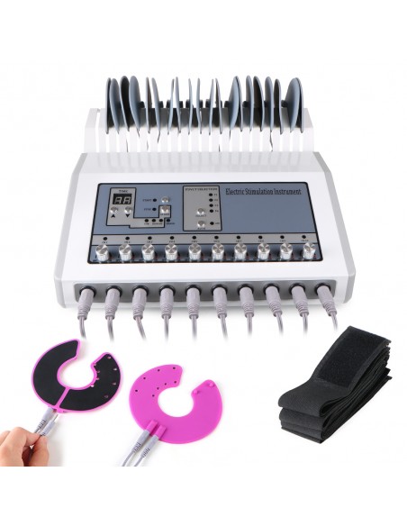 ELETROESTIMULADOR EMS 10 CANAIS ELETROESTIMULADORES