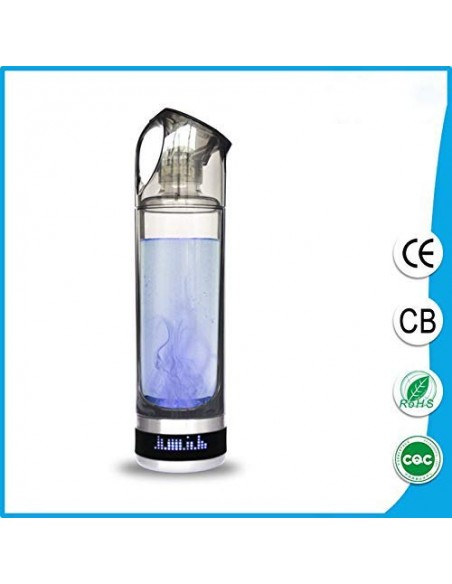 GARRAFA DE HIDROGENAR ÁGUA 500ML GERADORES ÁGUA HIDROGENADA