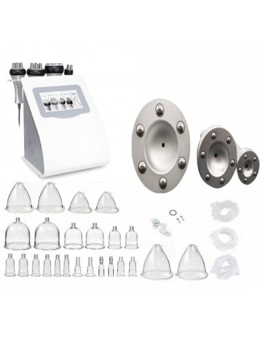 MAQUINA CAVITAÇÃO + RADIODREQUENCIA + VÁCUO PUMP UP MAQUINAS DE CAVITAÇÃO