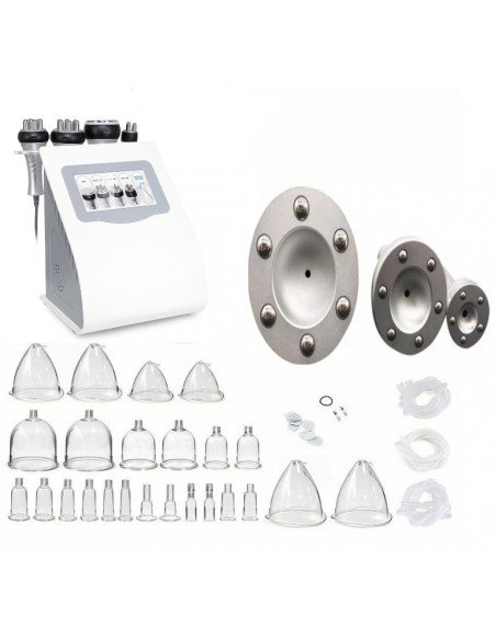 MAQUINA CAVITAÇÃO + RADIODREQUENCIA + VÁCUO PUMP UP MAQUINAS DE CAVITAÇÃO