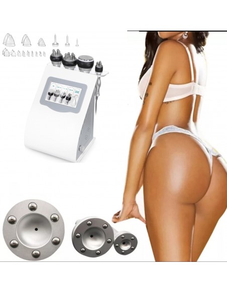 MAQUINA CAVITAÇÃO + RADIODREQUENCIA + VÁCUO PUMP UP MAQUINAS DE CAVITAÇÃO