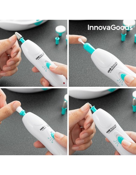 BROCA UNHAS COM SECADOR RECARREGAVEL BROCAS PARA UNHAS