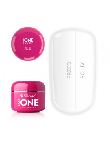 5g GEL UV BASE ONE THICK ESPESSO SILCARE GEL UV CONSTRUTOR SILCARE