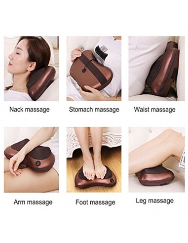 MASSAGEADOR SHIATSU PILLOW CARRO E CASA ESTECTICA E BEM ESTAR