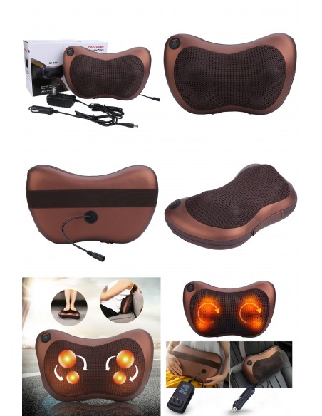 MASSAGEADOR SHIATSU PILLOW CARRO E CASA ESTECTICA E BEM ESTAR