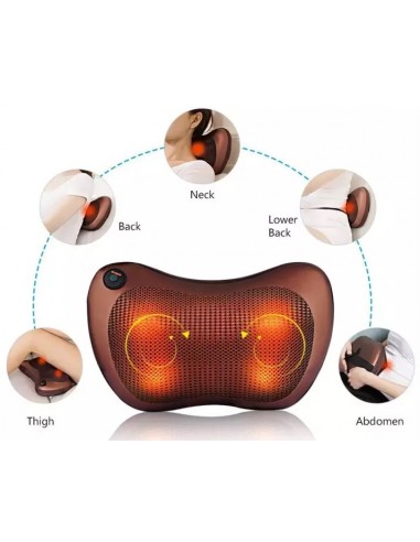 MASSAGEADOR SHIATSU PILLOW CARRO E CASA ESTECTICA E BEM ESTAR