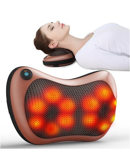 MASSAGEADOR SHIATSU PILLOW CARRO E CASA ESTECTICA E BEM ESTAR
