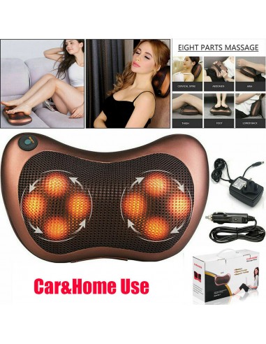 MASSAGEADOR SHIATSU PILLOW CARRO E CASA ESTECTICA E BEM ESTAR