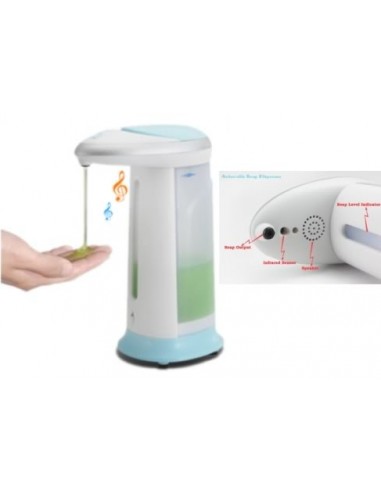 DISPENSADOR AUTOMATICO GEL DESINFETANTE MATERIAL DE PROTEÇÃO