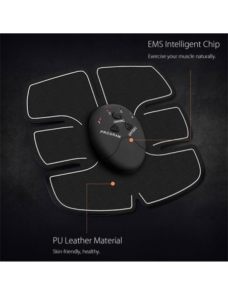 ELETROESTIMULADOR MUSCULAR ABDOMEN E BRAÇOS ESTECTICA E BEM ESTAR