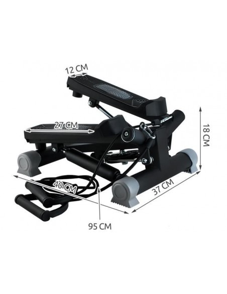 STEPPER COM CORDAS FITNESS E DESPORTO