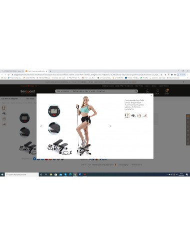 STEPPER COM CORDAS FITNESS E DESPORTO