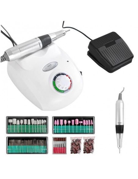 BROCA PARA UNHAS 35.000 RPM + ACESSÓRIOS BROCAS PARA UNHAS
