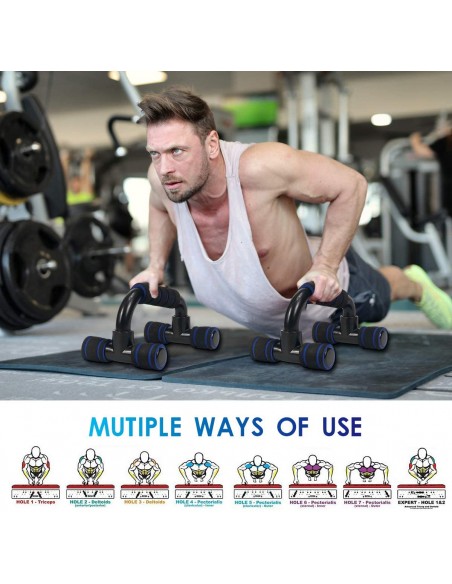 PUSH UP BARS - BARRAS MUSCULAÇÃO FITNESS E DESPORTO