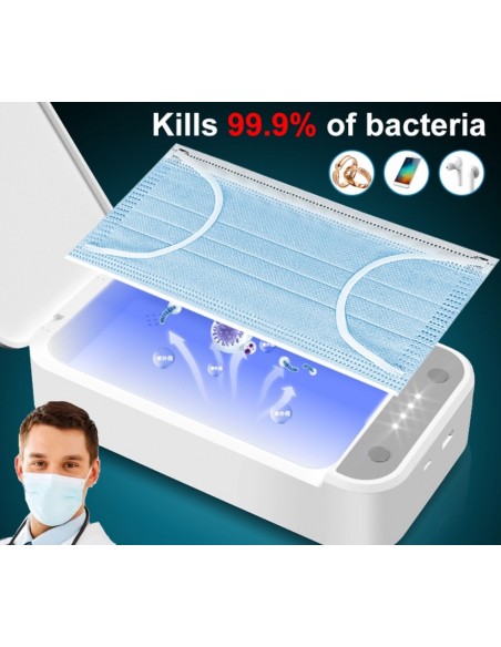 CAIXA ESTERILIZADORA MULTIUSOS UV GERADORES DE OZONO