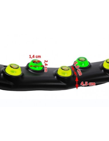 HULA HOOP DUPLO MAGNÉTICO APARELHOS MASSAGEM