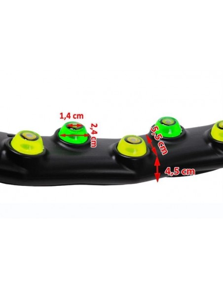 HULA HOOP DUPLO MAGNÉTICO APARELHOS MASSAGEM