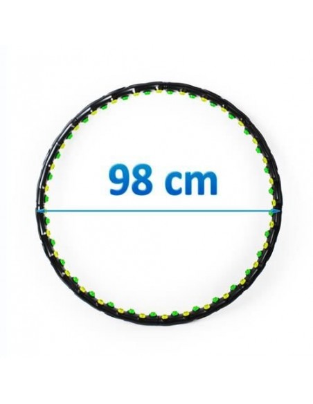 HULA HOOP DUPLO MAGNÉTICO APARELHOS MASSAGEM