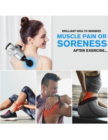 MASSAGE GUN PISTOLA DE MASSAGEM ESTECTICA E BEM ESTAR