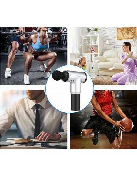 MASSAGE GUN PISTOLA DE MASSAGEM ESTECTICA E BEM ESTAR